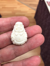 Load image into Gallery viewer, BONE BUDDHA PENDANT

