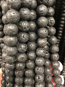 Lava Black Round