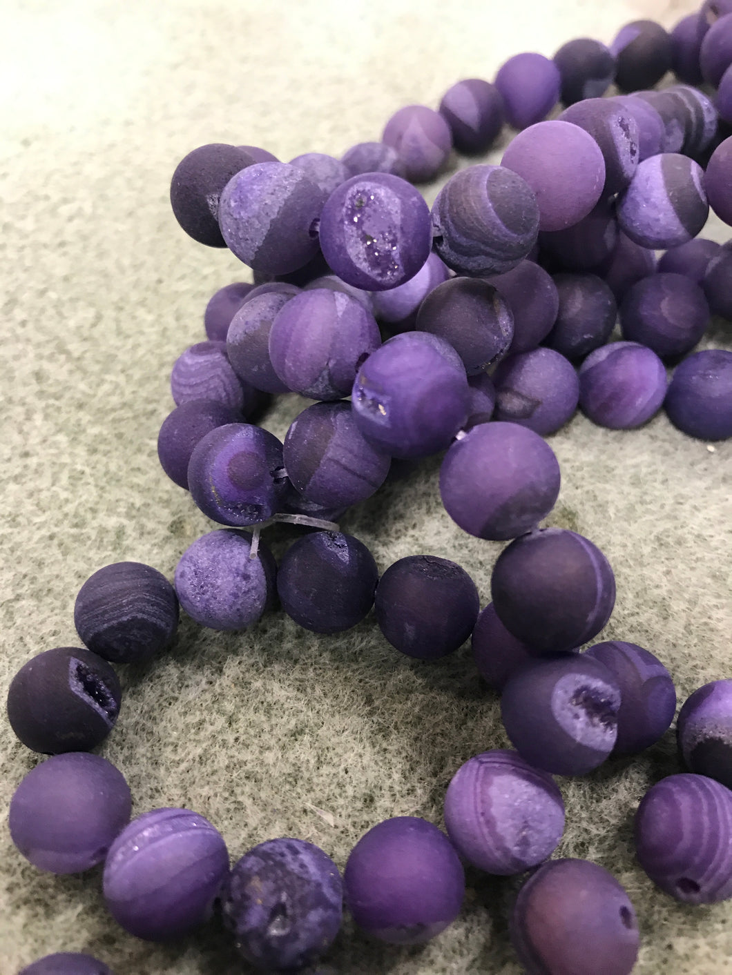 AGATE DRUZY 10MM