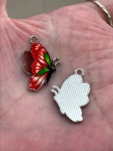 ENAMEL BUTTERFLY CHARMS