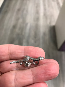 BRASS PENDANT SNAKE CAGE