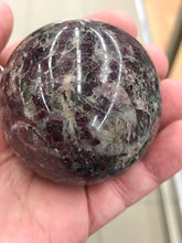 Load image into Gallery viewer, PINK TOURMALINE SPHERE
