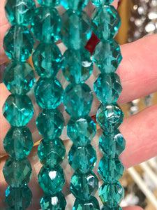 CZECH FIRE POLISHED CRYSTAL 8MM