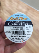 Load image into Gallery viewer, SOFT FLEX WIRE NON-TARNISH 2AGA ROSE GOLD
