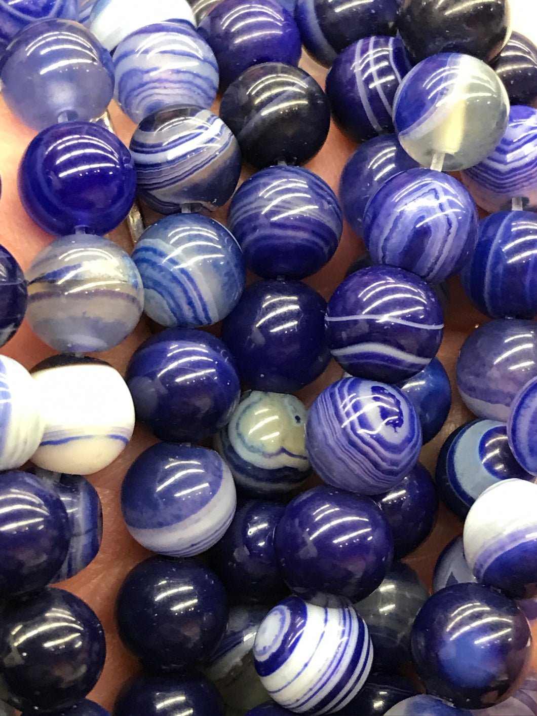 BANDED AGATE 8MM