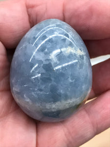 BLUE CALCITE EGG
