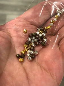 FACETED OVAL SPACER