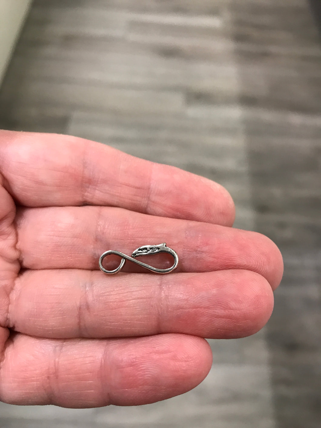 BRASS S-HOOK CLASP