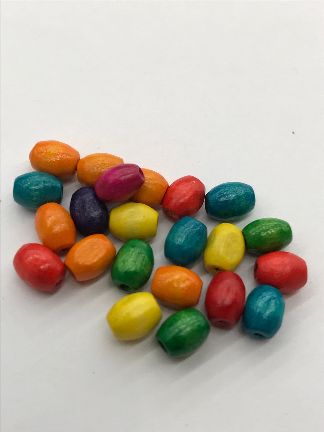 WOOD BEADS 5x8MM