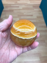 Load image into Gallery viewer, ORANGE CALCITE SPHERE
