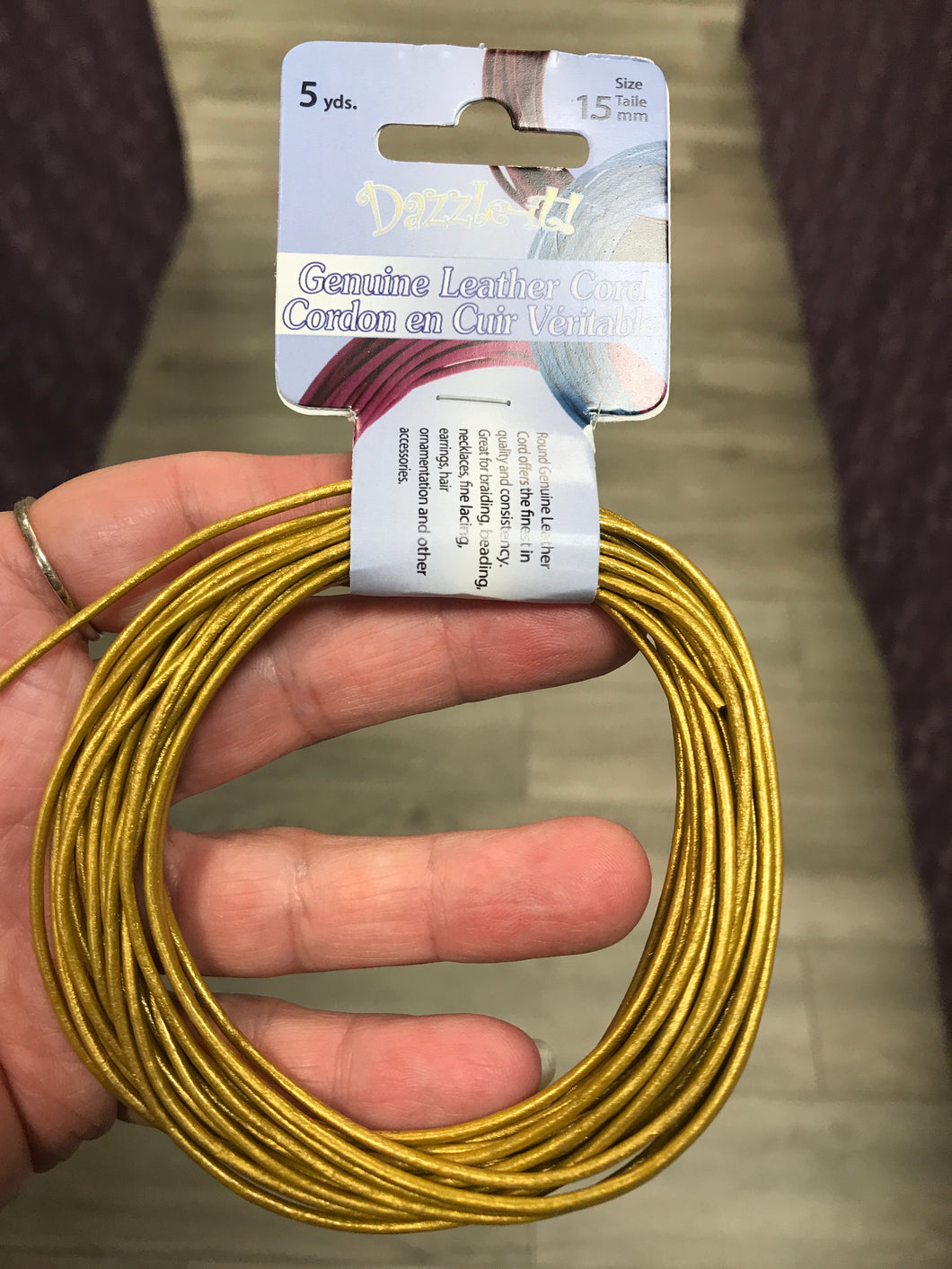 LEATHER CORD