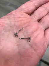 Load image into Gallery viewer, 304 STAINLESS STUD EARRING /W LOOP
