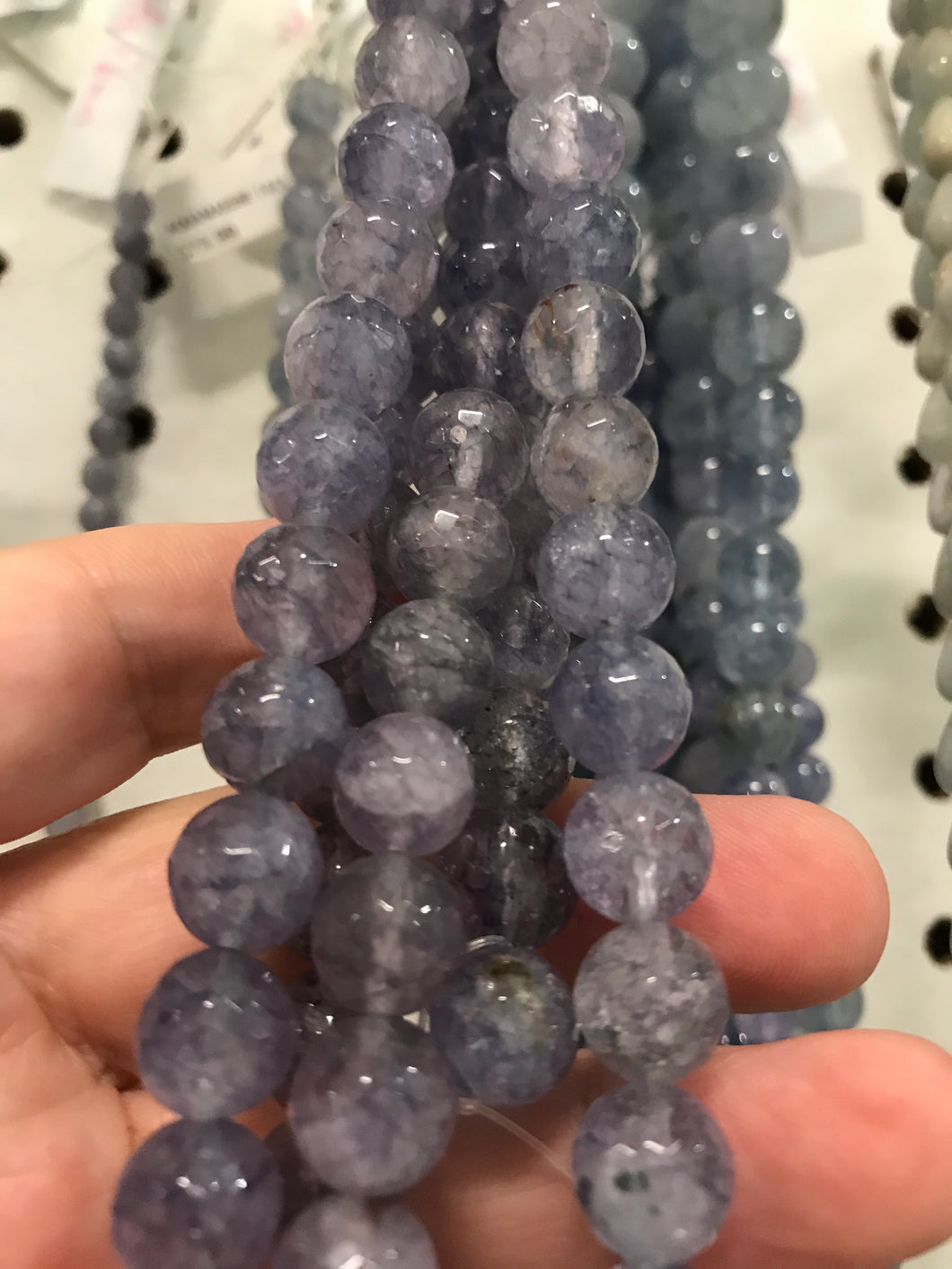 AQUAMARINE BEADS 10MM