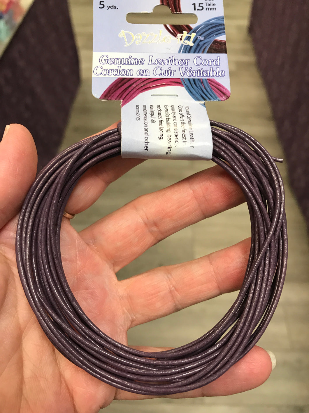 LEATHER CORD