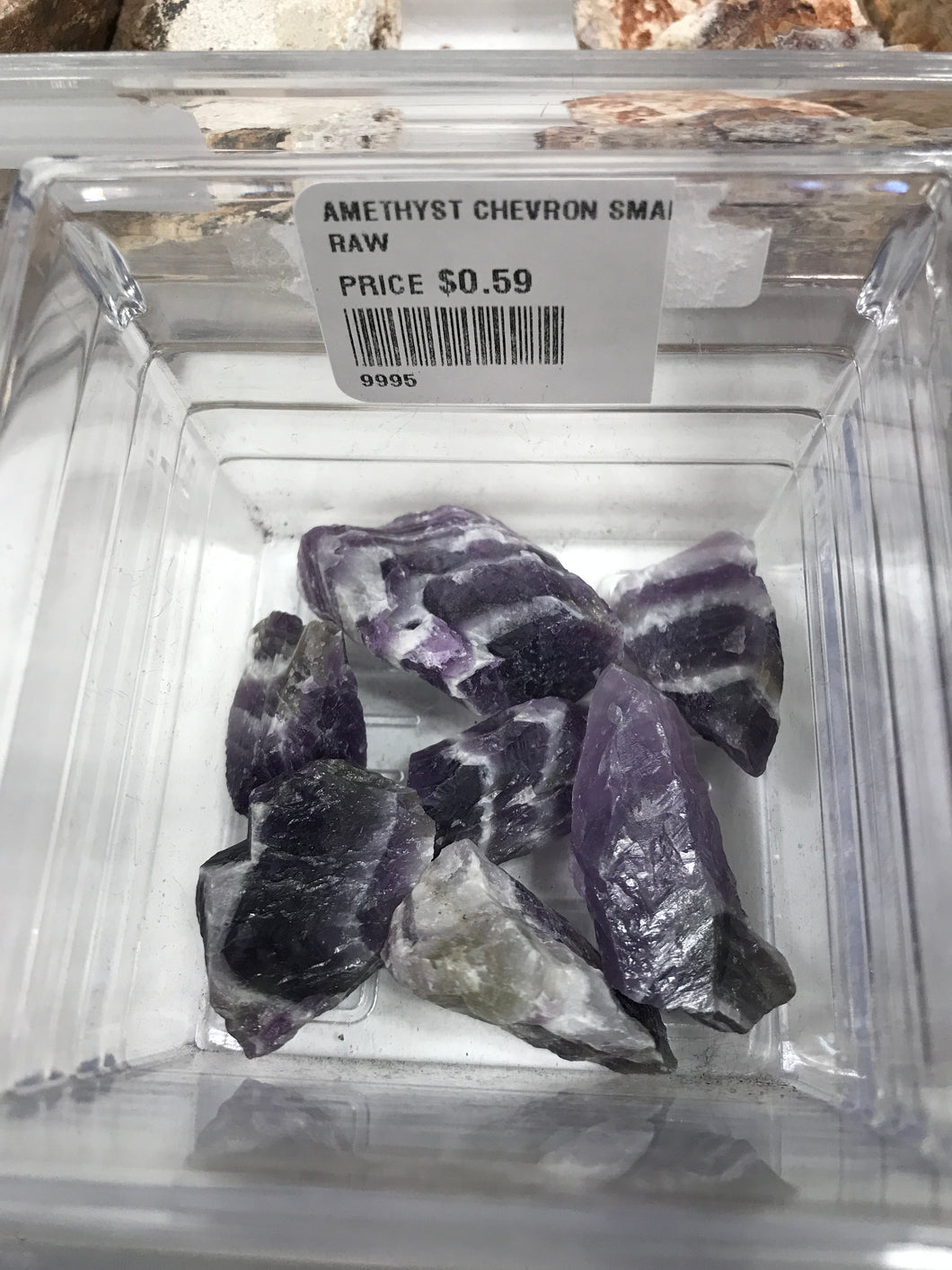 AMETHYST CHEVRON SMALL