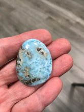 Load image into Gallery viewer, LARIMAR OVAL DROP
