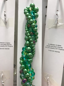 TWISTED CRYSTAL GREEN HYDRANGEA