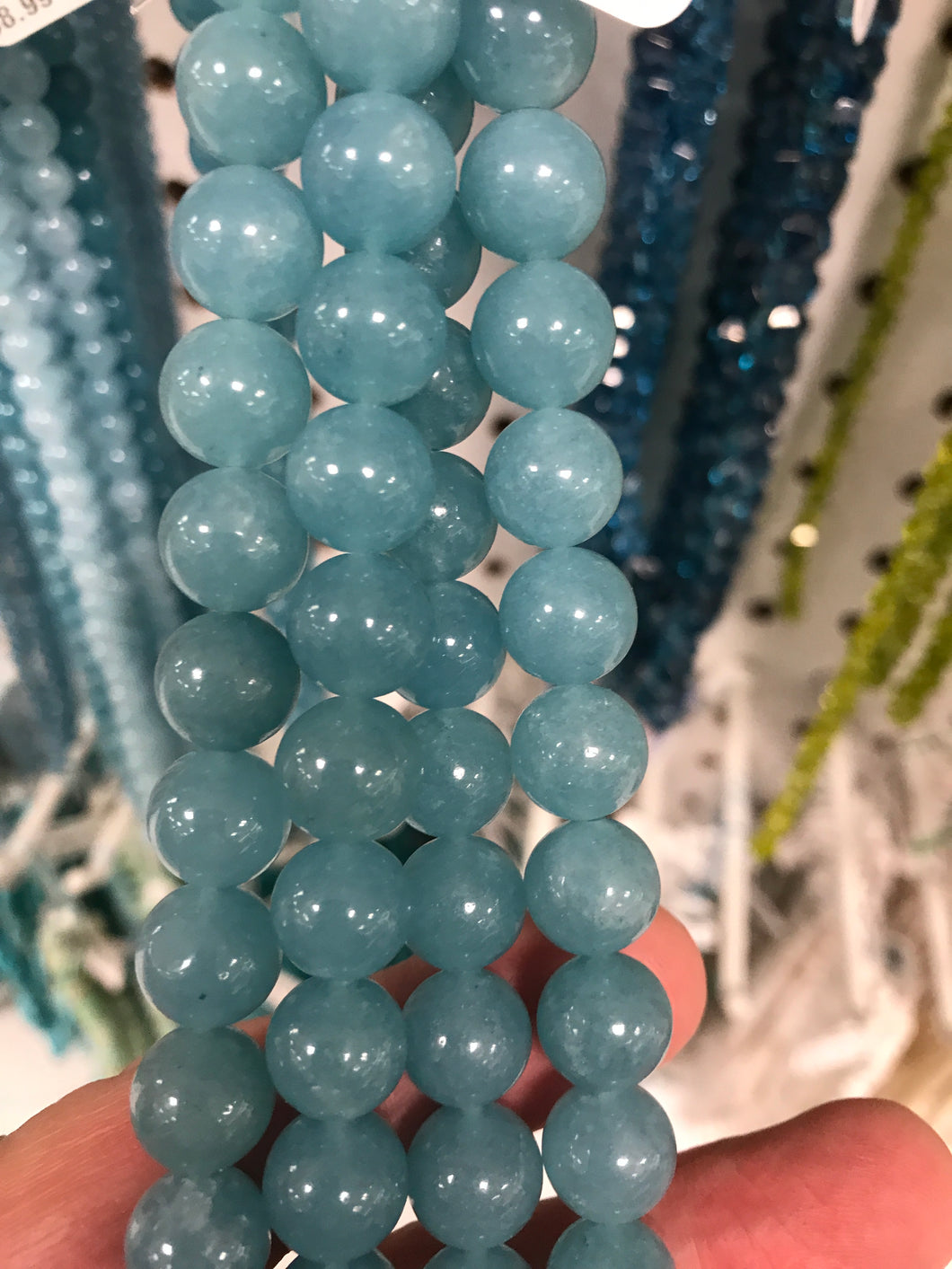 BLUE SPONGE QUARTZ 10MM