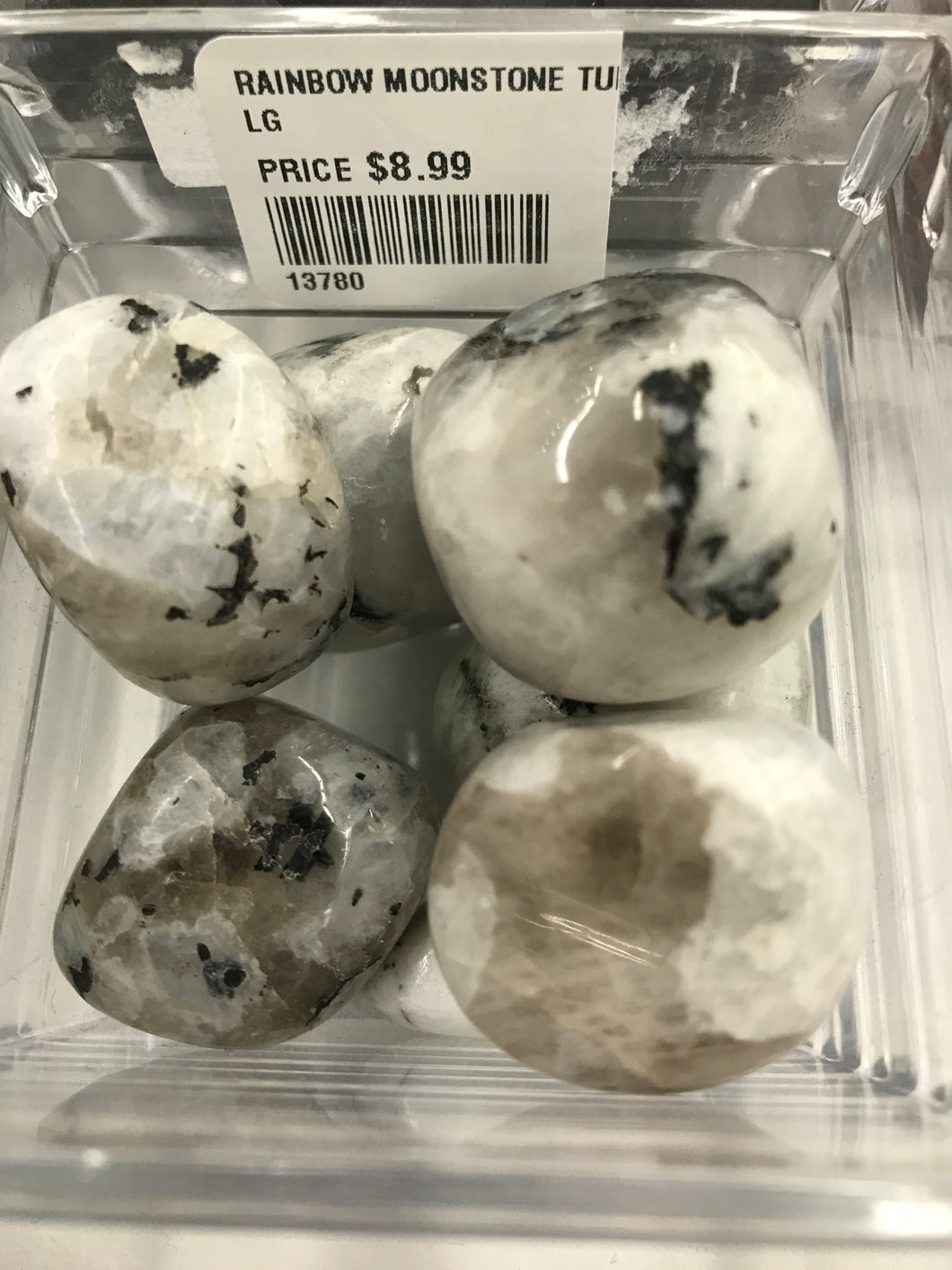 RAINBOW MOONSTONE TUMBLED