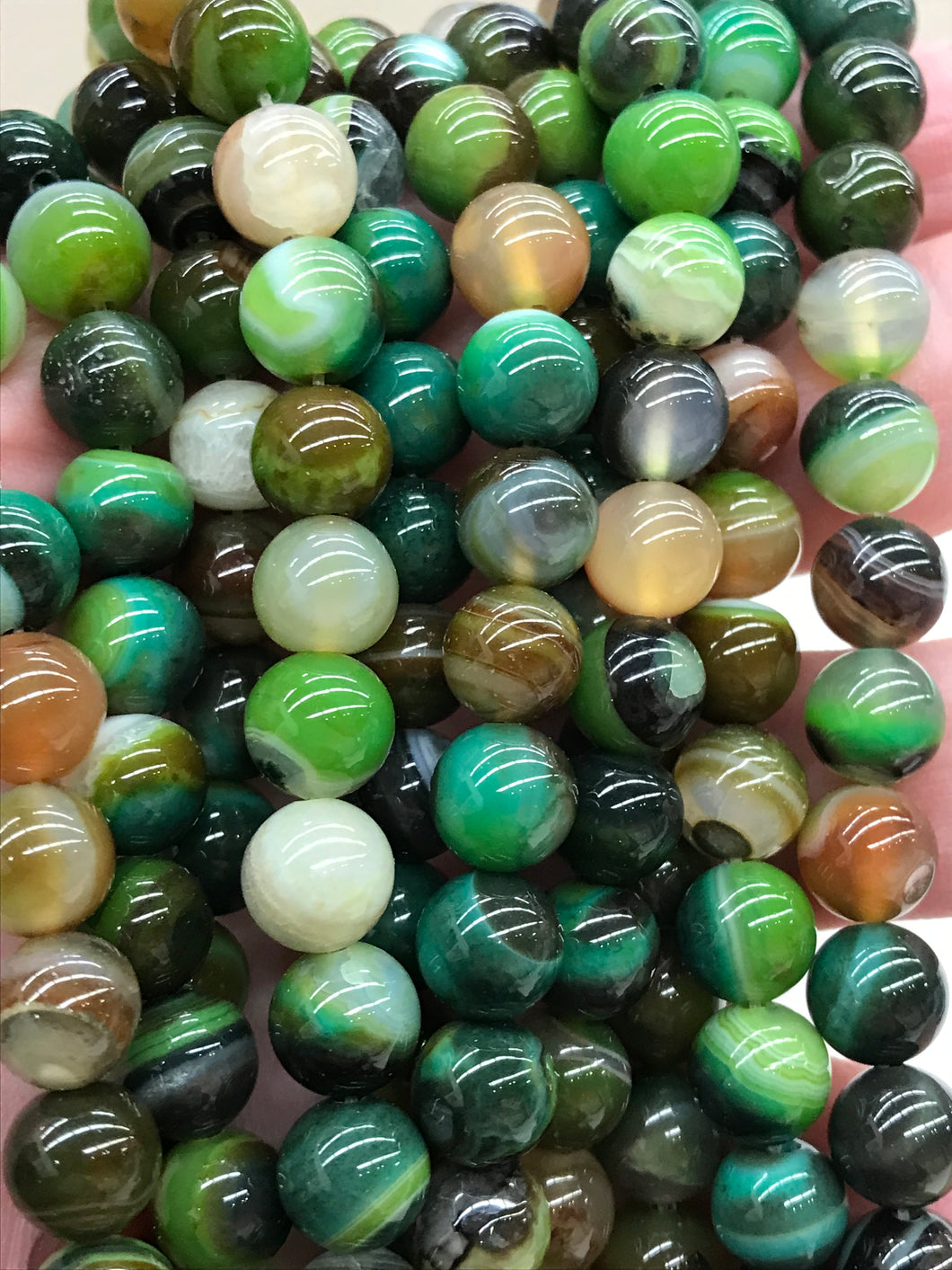 BANDED AGATE 8MM