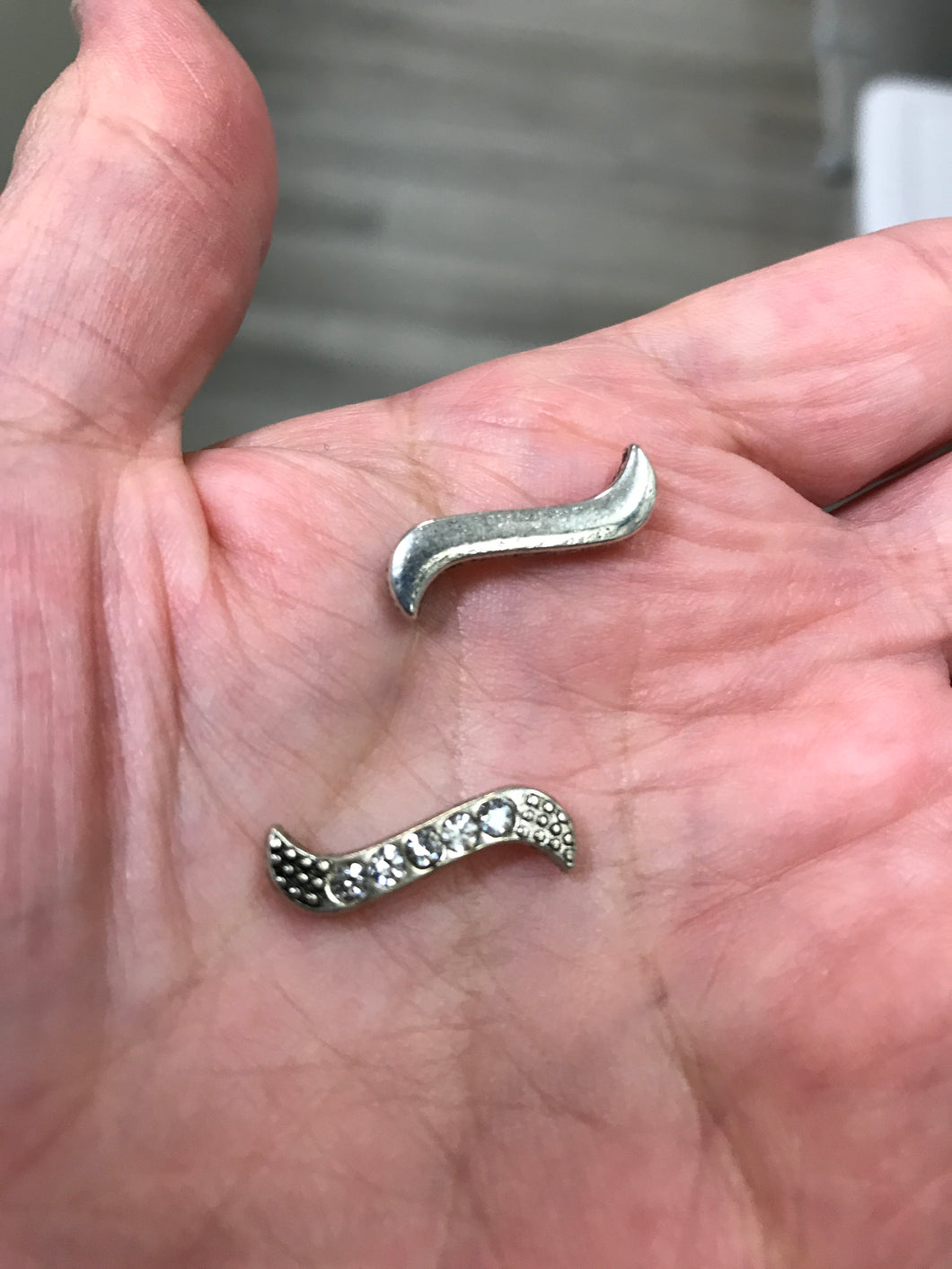 RHINESTONE SPACER BAR