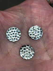 BRASS FLAT ROUND CHARMS