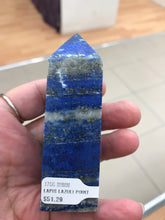 Load image into Gallery viewer, LAPIS LAZULI POINT
