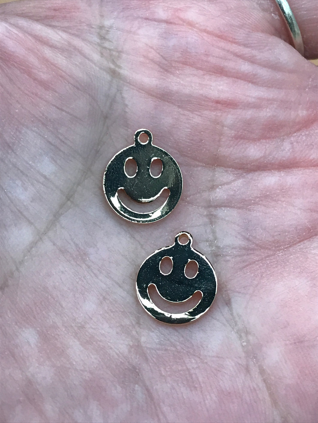 BRASS SMILE CHARM