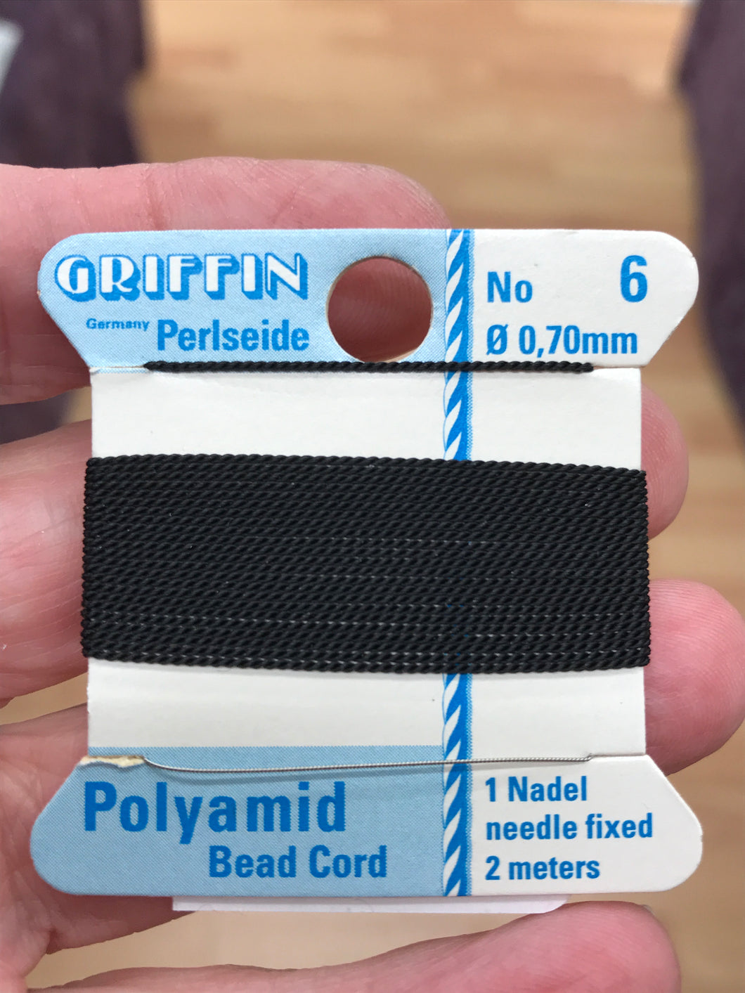 GRIFFIN NYLON BEAD CORD 0.7MM