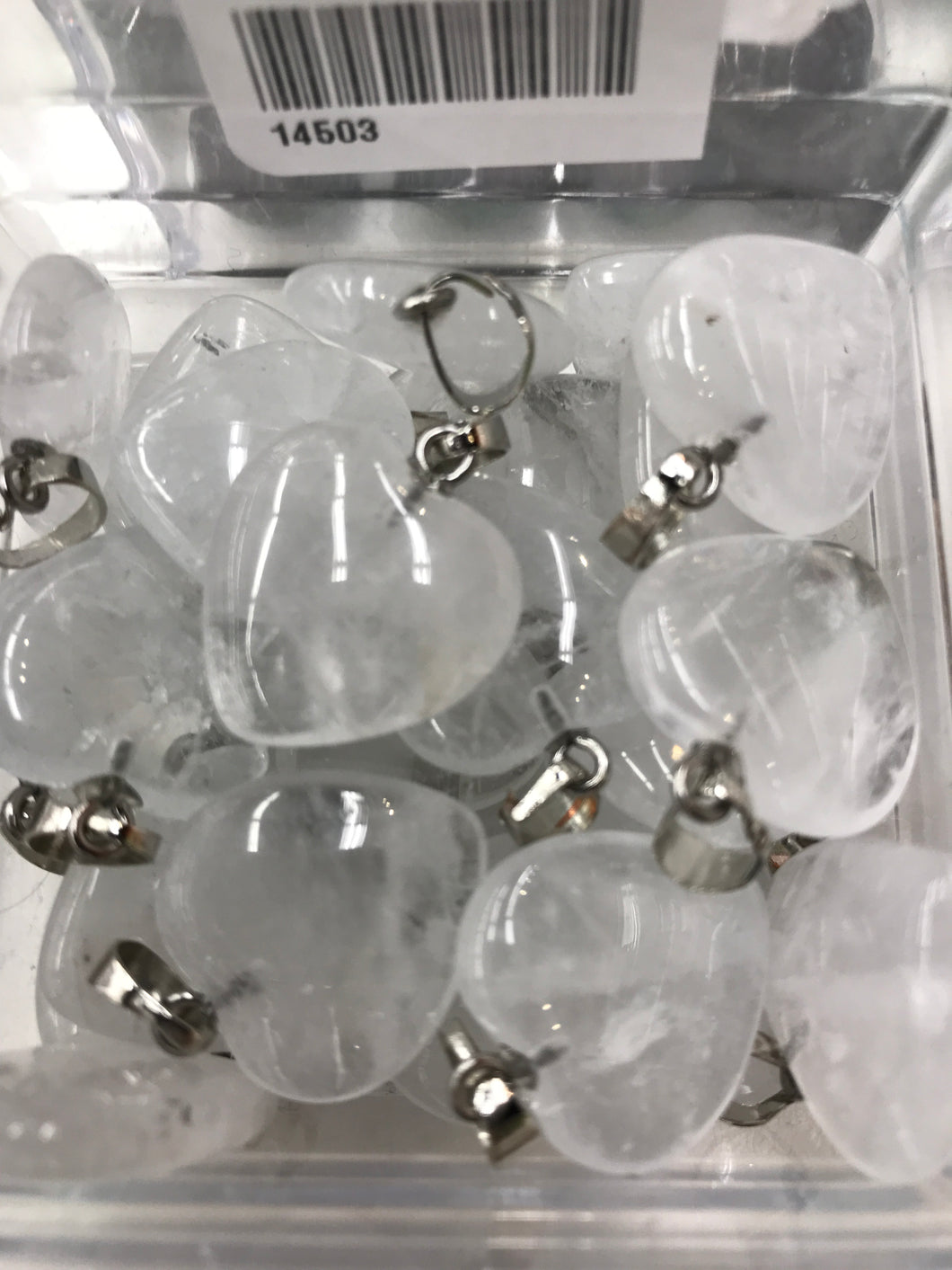 QUARTZ PENDANT HEART