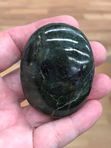 LABRADORITE PALM STONE