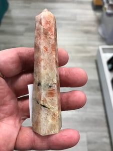 PEACH MOONSTONE POINT