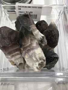 CHEVRON AMETHYST ROUGH
