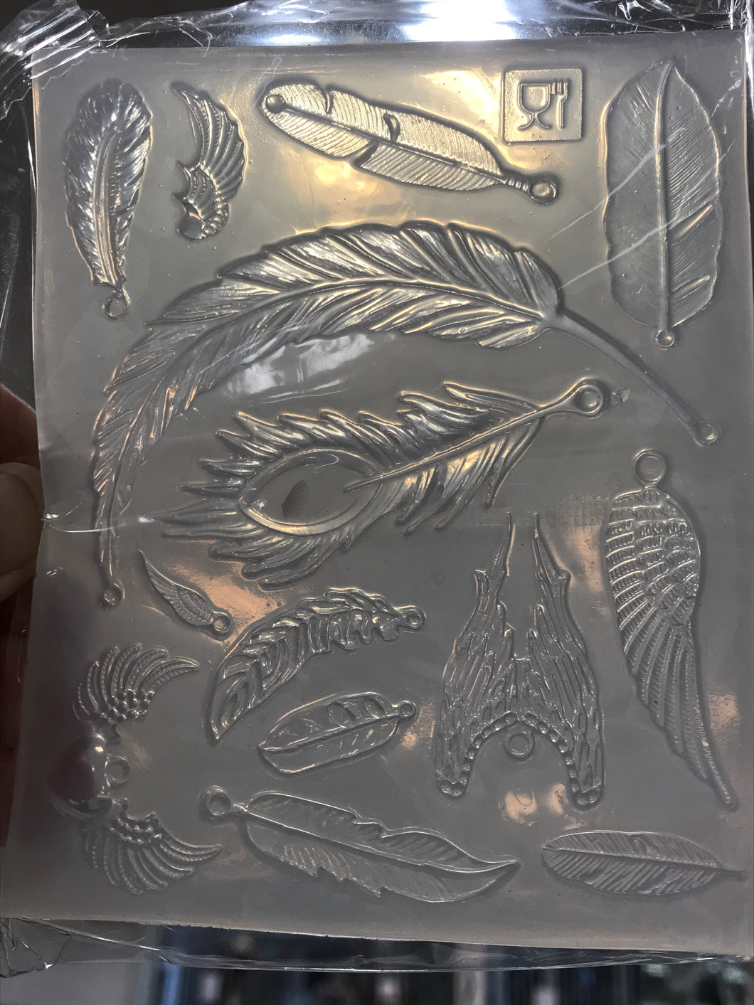 SILICONE MOLD LEAF/FEATHER/WINGS