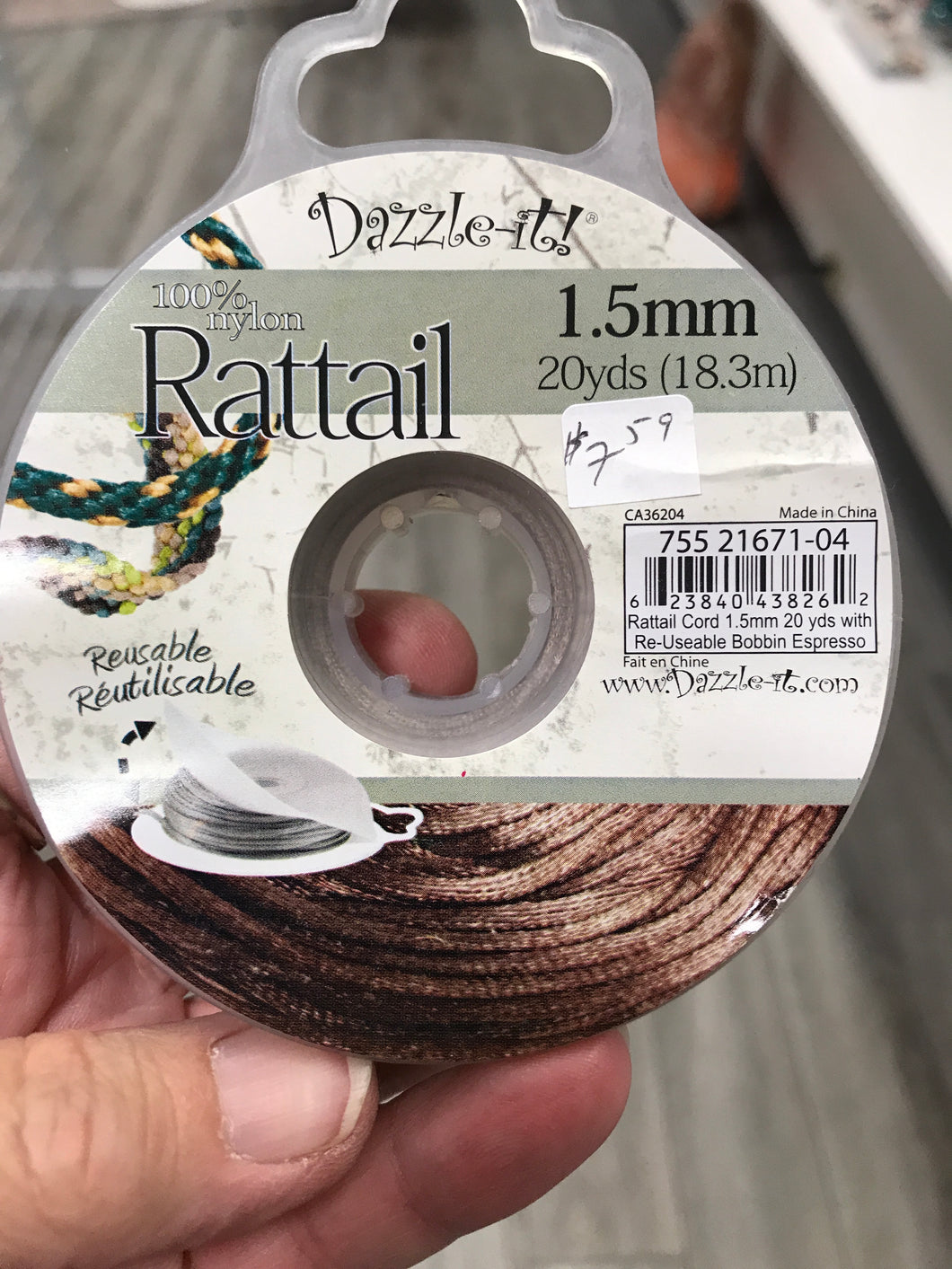 RATTAIL 1.5MM