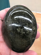 Load image into Gallery viewer, GOLDEN OBSIDIAN PALM STONE

