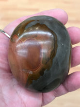 Load image into Gallery viewer, POLYCHROME JASPER PALM STONE

