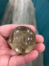 Load image into Gallery viewer, SMOKY QUARTZ GALLET/PALM STONE
