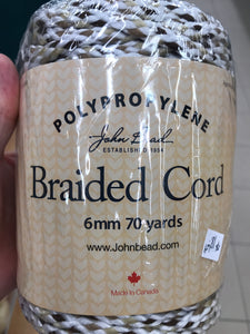 POLYPROPYLENE BRAIDED MACRAME CORD