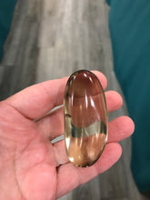 Load image into Gallery viewer, SMOKY QUARTZ GALLET/PALM STONE
