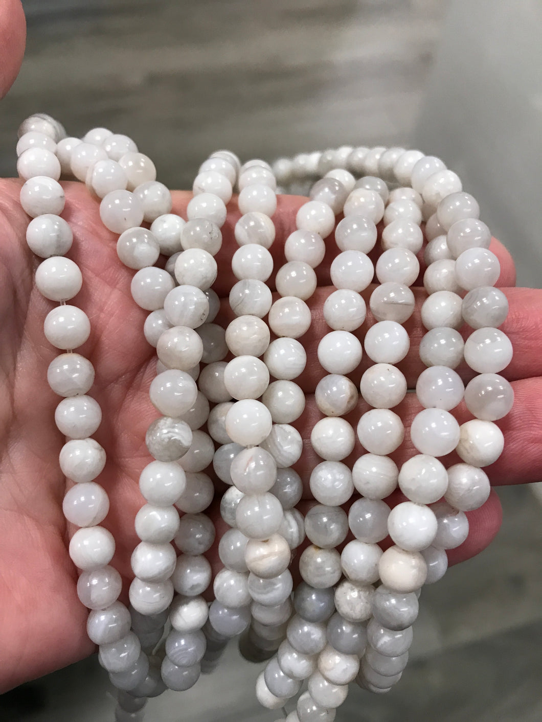 CRAZY AGATE 6MM