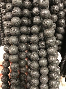 Lava Black Round