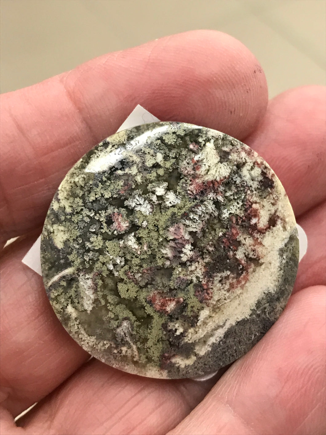 MOSS AGATE CABOCHON