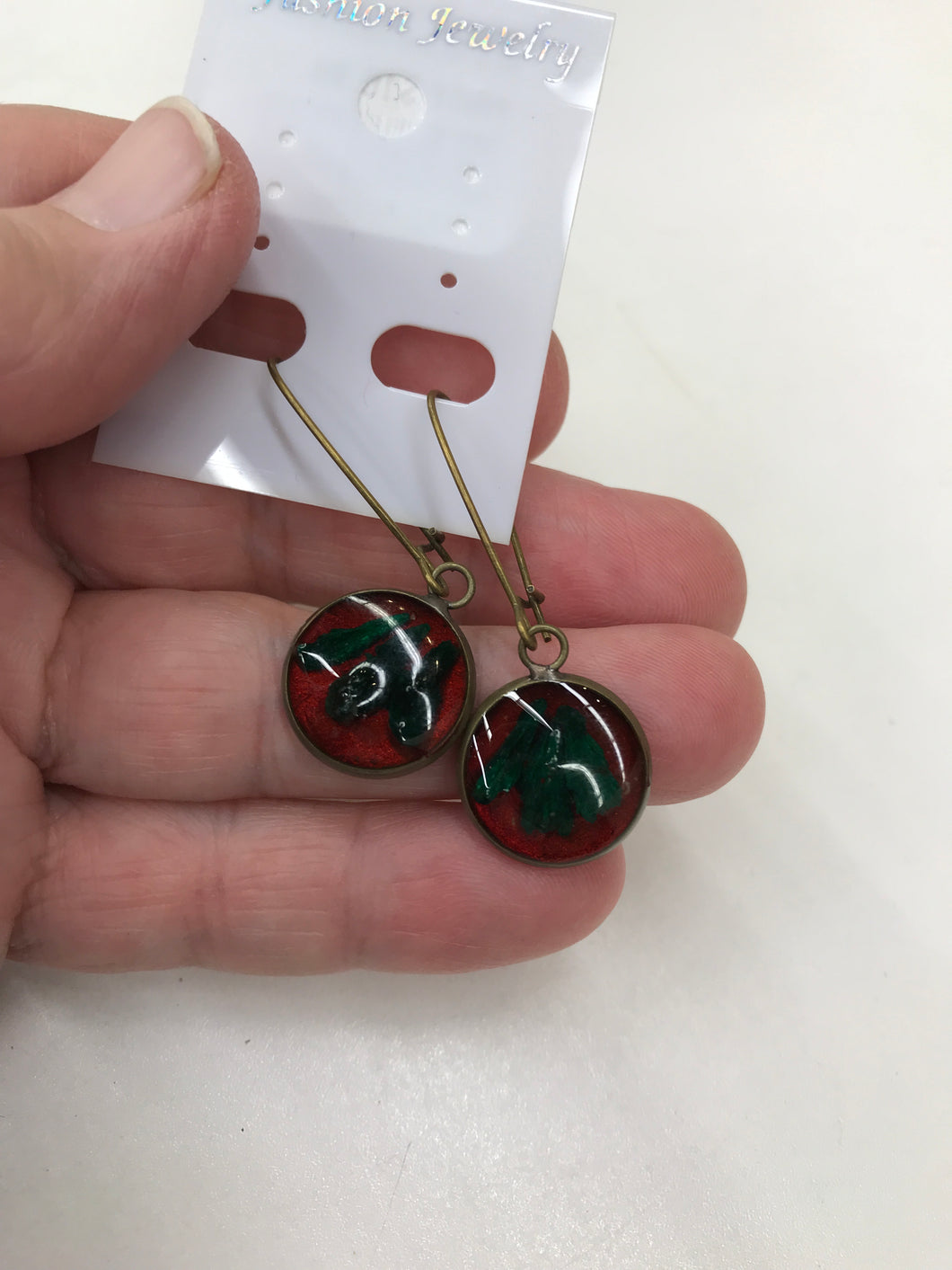 MALACHITE EARRING