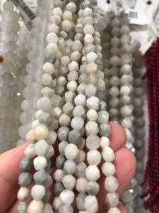 CRAZY AGATE 6MM FACETED