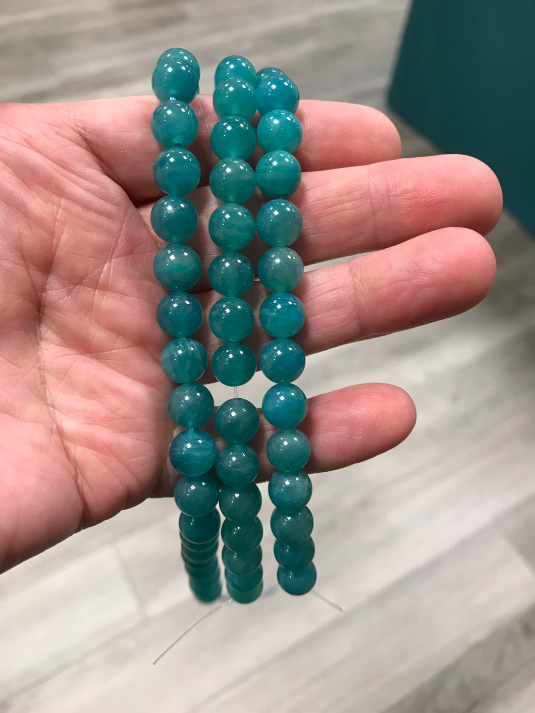 PERUVIAN AMAZONITE 8MM