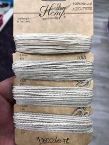 HEMP NATURAL 104' 10/20/36/48LB
