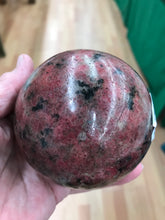 Load image into Gallery viewer, RHODONITE SPHERE
