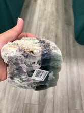 Load image into Gallery viewer, FLUORITE CANDLE HOLDER
