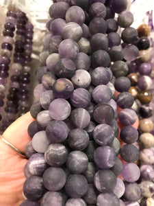 AMETHYST MATTE 10MM